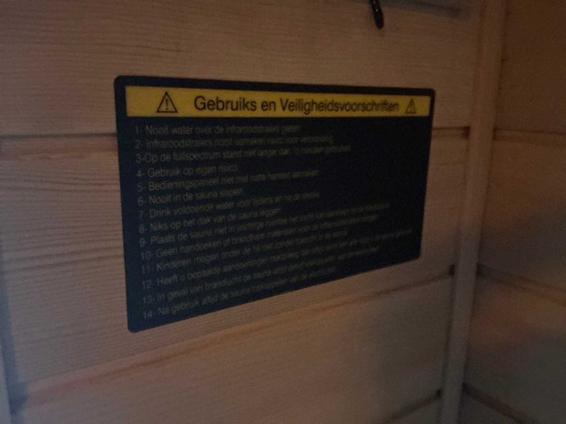 Sauna4health infrarood buiten infrarood sauna - afbeelding 5 van  13