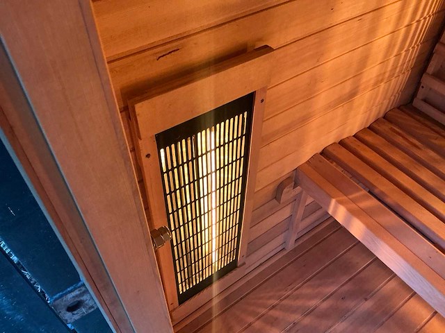 Sauna4health infrarood buiten infrarood sauna - afbeelding 9 van  13