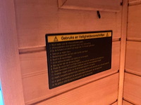 Sauna4health infrarood buiten infrarood sauna - afbeelding 13 van  13