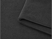 Sauna/strandlaken 90x190cm dark grey (18x) - afbeelding 3 van  3