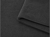 Sauna/strandlaken 90x190cm dark grey (18x) - afbeelding 3 van  3