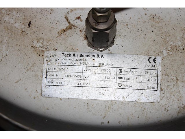 Sauspomp fastfood support auto portion system ps 203 met compressor tech air ta ol 32-24. - afbeelding 5 van  5