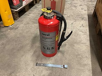Saval 6kg poeder brandblusser (3x) - afbeelding 1 van  1