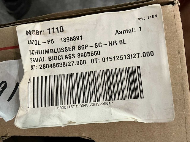 Saval brandblusser - afbeelding 4 van  4