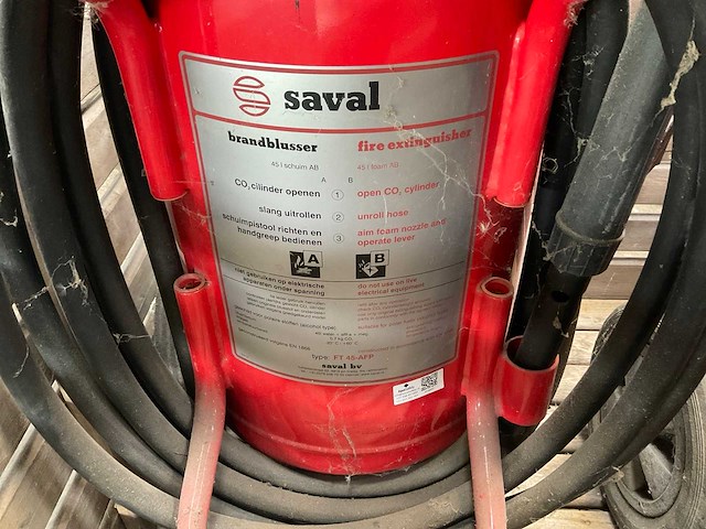 Saval ft 45-afp brandblusser (2x) - afbeelding 2 van  3