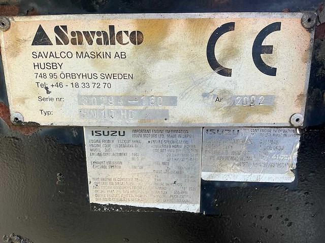 Savalco hm 10 hd zelfrijdende emulsiespuit - afbeelding 14 van  21