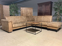 Savan suède hoekbank - afbeelding 1 van  13