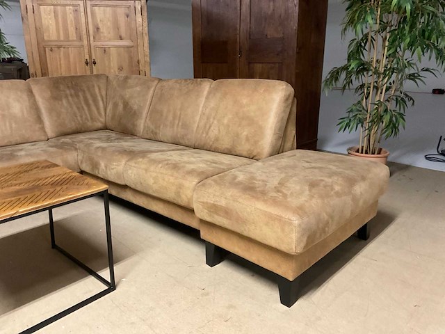 Savan suède hoekbank - afbeelding 10 van  13