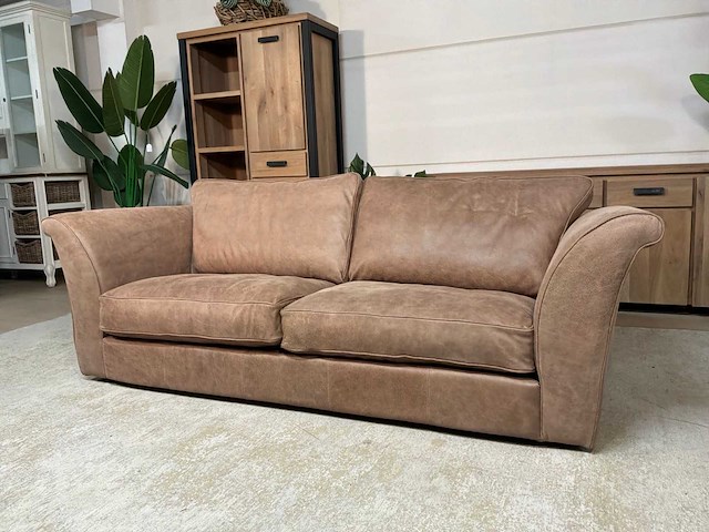 Savannah leren bankstel - afbeelding 9 van  22