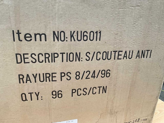 Saveur dèguststion messenset, messenhouder (96x) - afbeelding 4 van  5