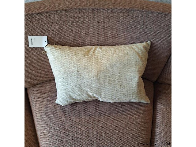 Savor exclusive sierkussen natural - 10x60cm - afbeelding 1 van  2