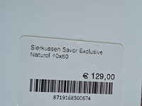 Savor exclusive sierkussen natural - 10x60cm - afbeelding 2 van  2