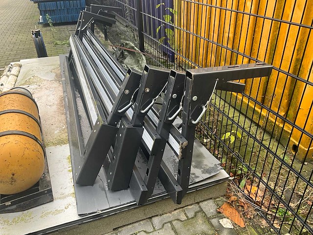 Saxas rwp 74 – s abh 1320 eu6 container-/laadbak-onderstel (2x) - afbeelding 9 van  10