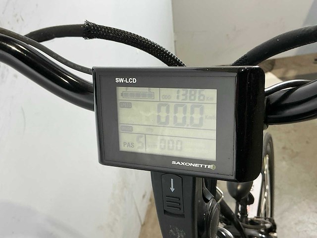 Saxonette comfort elektrische damesfiets - afbeelding 9 van  10