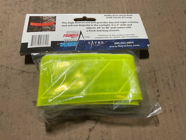 Sayre re-flex reflective vinyl belt (40x) - afbeelding 2 van  5
