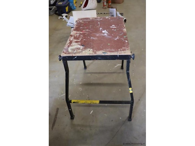 Sbd dewalt opvouwbare werktafel - afbeelding 2 van  6