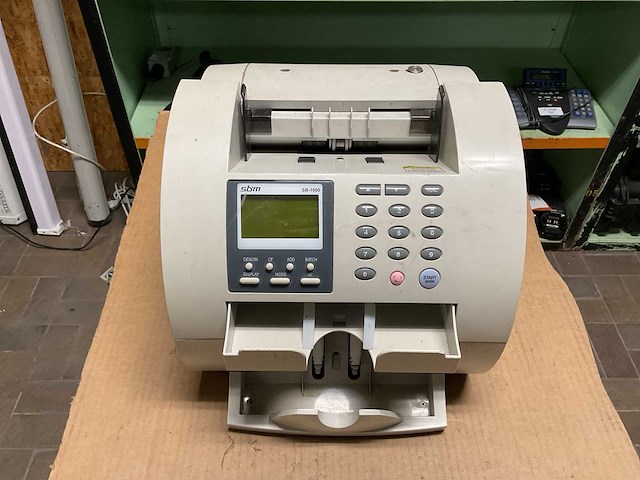 Sbm sb-1000 geldtelmachine - afbeelding 2 van  6