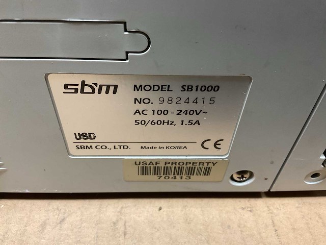 Sbm sb-1000 geldtelmachine - afbeelding 6 van  6