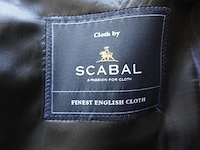 Scabal met hoogwaardig vakmanschap en gebruik van zeer luxe stoffen gemaakt maatpak - afbeelding 4 van  5