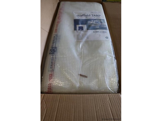 Scaffold tarp steigerzeil 220 - afbeelding 1 van  3