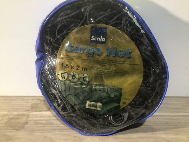 Scala - cargo net - aanhangernet 1,5x2 mtr - afbeelding 1 van  4