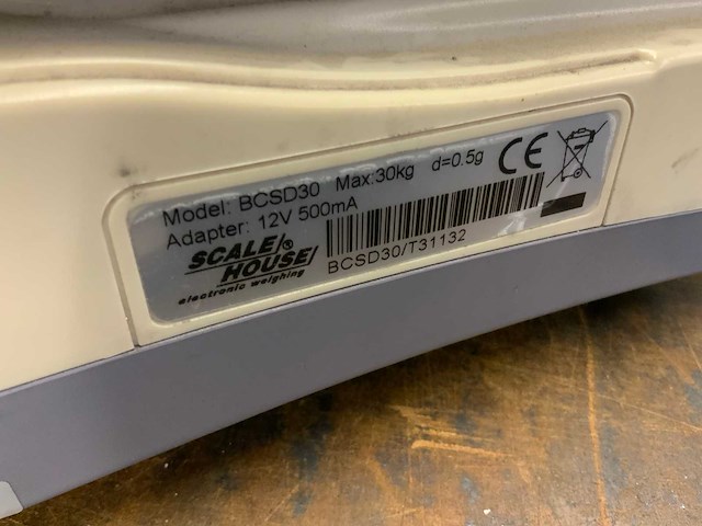 Scale house bcsd30 weegschaal digitaal - afbeelding 3 van  3