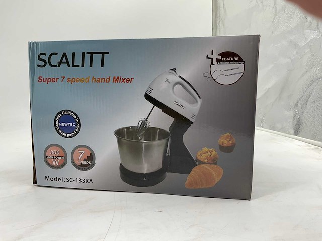 Scallit sc-133ka keukenmixer (12x) - afbeelding 4 van  10