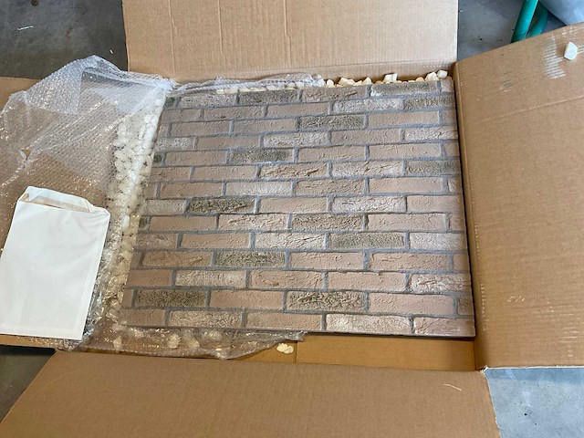 Scamol haard achterwand (2x) - afbeelding 1 van  3