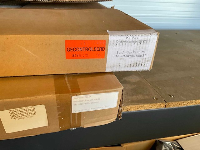 Scamol haard achterwand (2x) - afbeelding 3 van  3