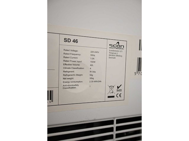 Scan domestic sd 46 koelkast - afbeelding 4 van  6