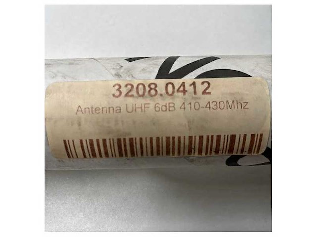 Scan uhf46b 410-430 mhz 3 db uhf fibreglass antenna 1,34-1,54 m - afbeelding 2 van  3