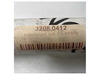 Scan uhf46b 410-430 mhz 3 db uhf fibreglass antenna 1,34-1,54 m - afbeelding 2 van  3