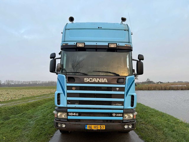 Scania - 164 gb6x2na 480 nch 20t - vrachtwagen - afbeelding 6 van  12