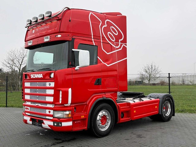 Scania - 164.480 - v8 - retarder - 2003 - vrachtwagen - afbeelding 1 van  39