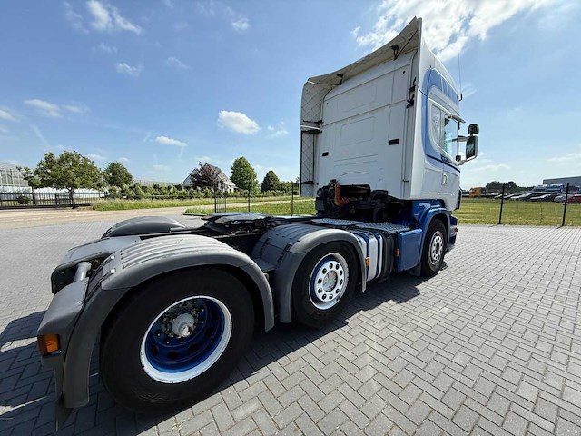 Scania - 2007 - r500 - steering pusher - manuel - retarder - leather - topline - vrachtwagen - afbeelding 3 van  28