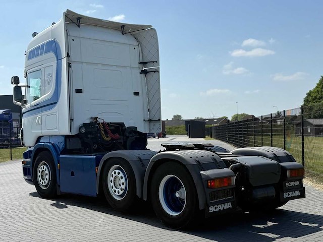 Scania - 2007 - r500 - steering pusher - manuel - retarder - leather - topline - vrachtwagen - afbeelding 5 van  28