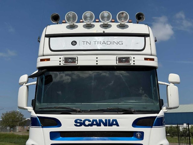 Scania - 2007 - r500 - steering pusher - manuel - retarder - leather - topline - vrachtwagen - afbeelding 25 van  28