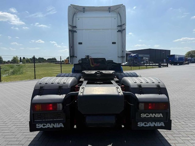 Scania - 2007 - r500 - steering pusher - manuel - retarder - leather - topline - vrachtwagen - afbeelding 4 van  29