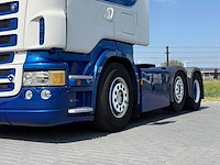 Scania - 2007 - r500 - steering pusher - manuel - retarder - leather - topline - vrachtwagen - afbeelding 12 van  29