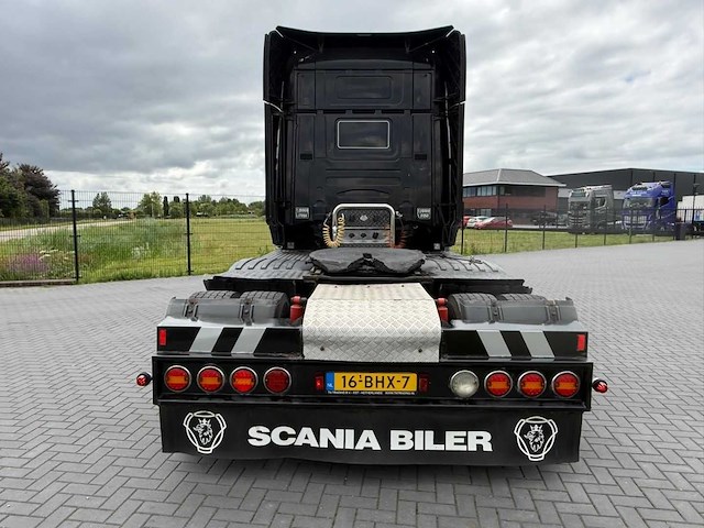 Scania - 2008 - r500 - steering pusher - leather - retarder - open exhaust - 16-bhx-7 - afbeelding 5 van  27