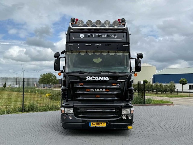Scania - 2008 - r500 - steering pusher - leather - retarder - open exhaust - 16-bhx-7 - afbeelding 22 van  27