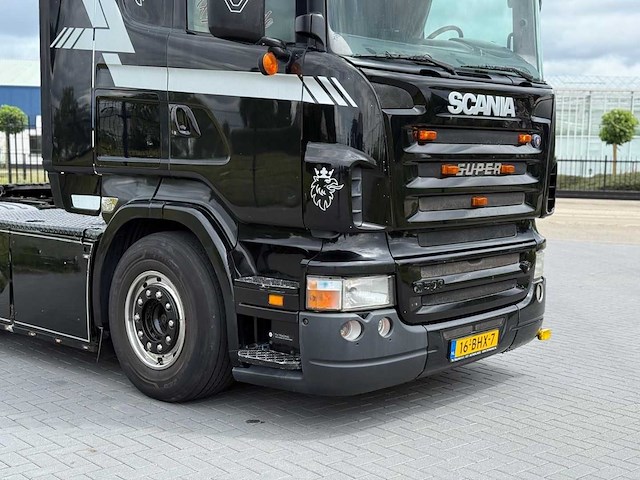 Scania - 2008 - r500 - steering pusher - leather - retarder - open exhaust - 16-bhx-7 - afbeelding 2 van  28