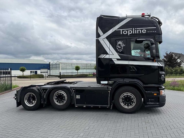 Scania - 2008 - r500 - steering pusher - leather - retarder - open exhaust - 16-bhx-7 - afbeelding 3 van  28