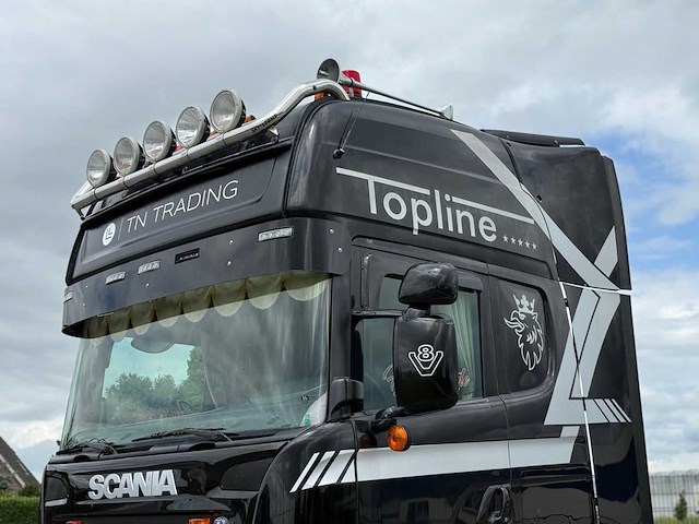 Scania - 2008 - r500 - steering pusher - leather - retarder - open exhaust - 16-bhx-7 - afbeelding 12 van  28