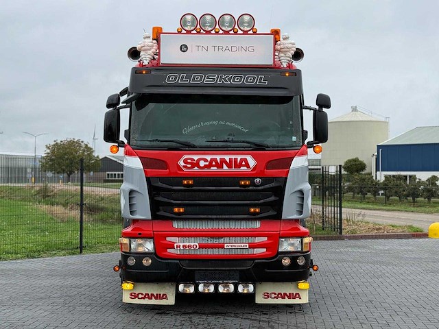 Scania - 2012 - r560 v8 - vrachtwagen - show - top - leren stoelen - retarder - handgeschakeld - afbeelding 22 van  24