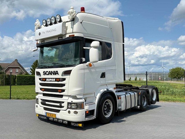 Scania - 2013 - r500 - manuel - full air - show - open exhaust - 76-blk-1 - afbeelding 1 van  30