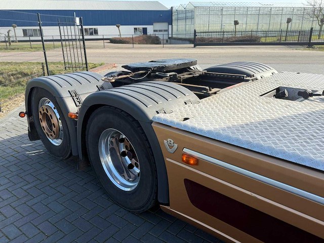 Scania - 2013 - r730 - 61-bst-4 - v8, showtruck vollucht, retarder, hydrauliek, boogie, alu wielen, leer - afbeelding 8 van  33