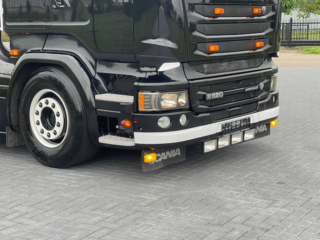Scania - 2015 - r520 - show truck - retarder - leather seats - manuel - nl kenteken 84-bfv-4 - afbeelding 7 van  28