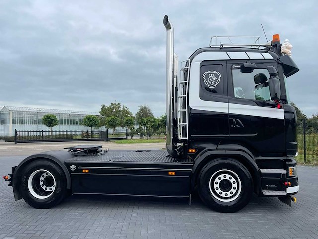 Scania - 2015 - r520 - show truck - retarder - leather seats - manuel - nl kenteken 84-bfv-4 - afbeelding 8 van  28