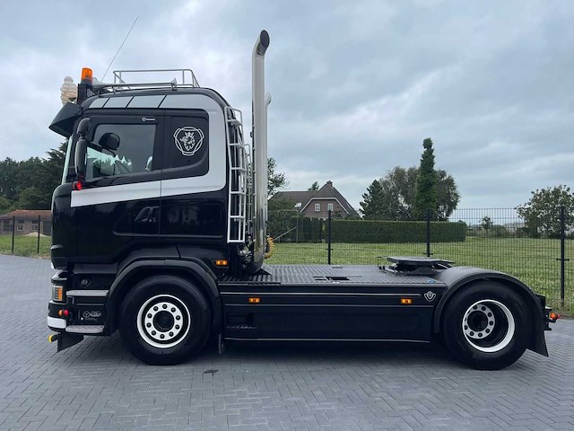 Scania - 2015 - r520 - show truck - retarder - leather seats - manuel - nl kenteken 84-bfv-4 - afbeelding 4 van  29